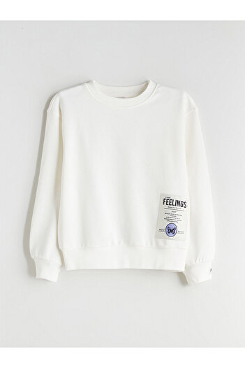 LC Waikiki Özmarka New Season Crew Neck Girls' Sweatshirt 2-Pack