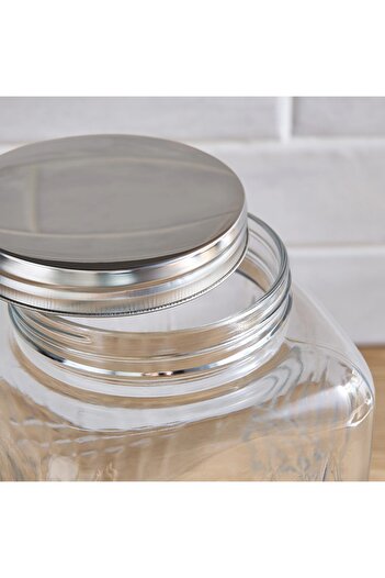 Generic Kubik Glass Jar - 4.2 L