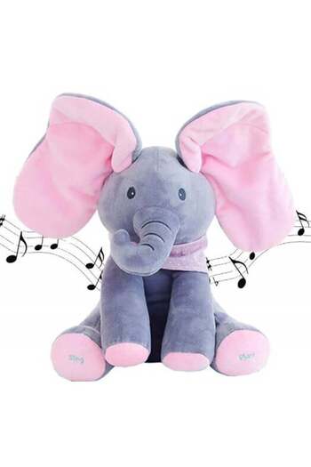 Blusmart Cucubau singing elephant in Romanian, pink