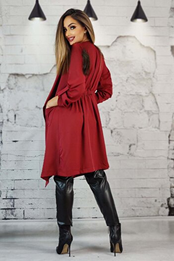 WildFashion Midi cardigan with pockets P423-81