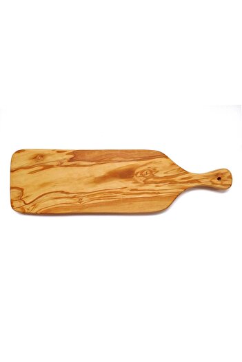 OEM Wooden Cutting Board Olive Wood Rustic Serving Tray Design Rustico M 47x14x1.8 cm