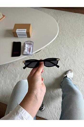 RoseandRoses Meux Muadil Oval Design Sunglasses Black Black