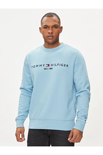 Tommy Hilfiger Plus .._Tommyhilfiger Regular Fit Th Flex Logo Sweatshirt