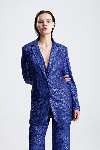 Sense Lined Sequin Evening Dress Jacket |   Ckt34262 Saks
