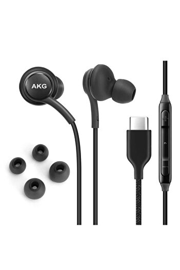 AKG Samsung In-Ear Earphones with Type-C Port and Microphone for Samsung Devices, White