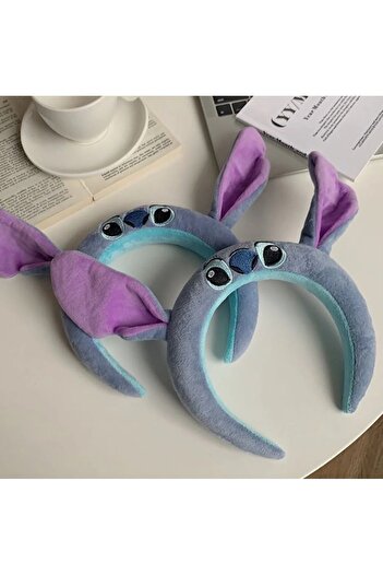Meyra Accessories Stitch tasarımlı peluş taç özel seri kaliteli ve sevimli stitch taç 1adet