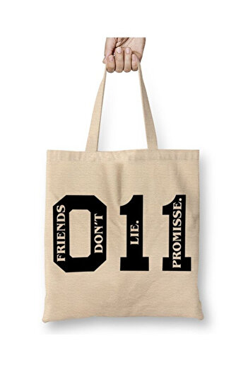 Toyaso Stranger Things Tote Bag Τσάντα αγορών με μακριά λαβή Τσάντα παραλίας