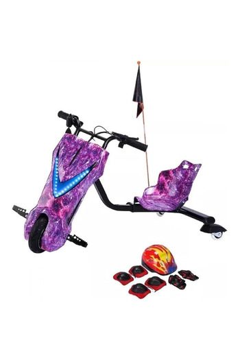 ALRWAD Electric Drift Scooter, Large Size, 36V Battery, Electric Drift Scooter with Helmet Pad