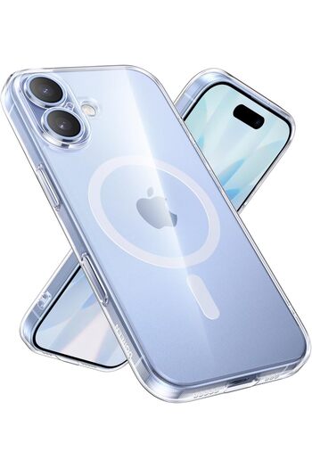 Ugreen MagSafe Case for iPhone 17 Clear, [Military Grade Protection], iCrystal Anti-Yellowing Techno