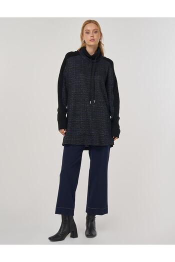 Kayra Knitwear Garnili Sweatshirt Navy Blue