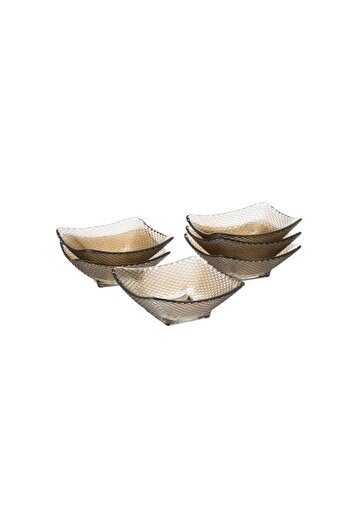 ORIAN 6-piece Turkish glass yogurt dessert set