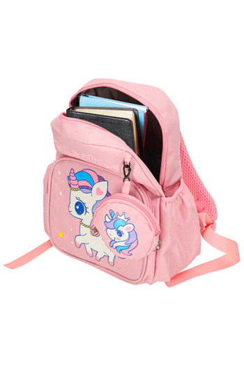 Three top online Ghiozdan Roz Copii cu Unicorn, 30x22x11 cm, Design Drăguț pentru Grădiniță
