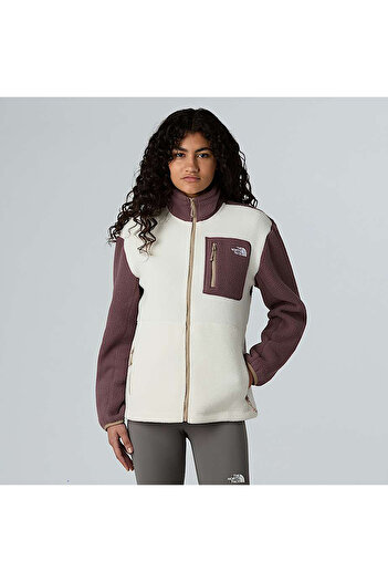 THE NORTH FACE Jachetă de lână albă pentru femei Yumiori (NF0A8E88EWO1)
