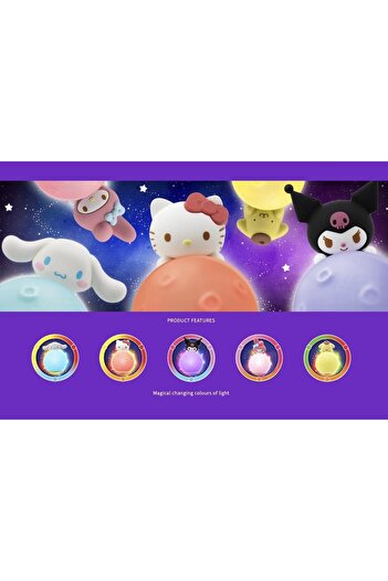 YuMe Hello Kitty Little Moon Light Series, 12 Figures (8–22 cm), Assorted - 1 Piece, Age 3+