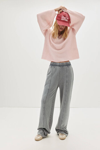 Pull & Bear Wide-leg sweatpants
