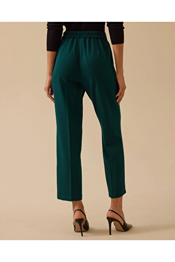 SEÇİL Pocketed Ankle Length Carrot Cut Pants