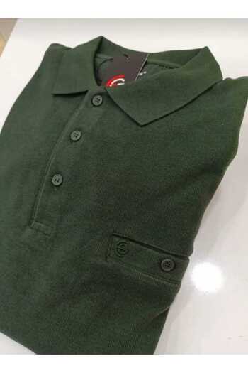 güncüoğlu Oversize Thessaloniki Knitted Winter Men's Sweatshirt with Collared Pockets