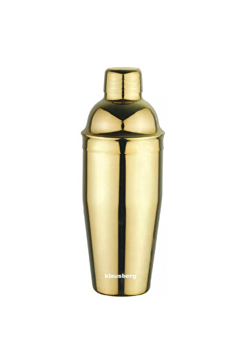Klausberg Cocktail shaker KB 7649, 750 ml, Mirror, Golden