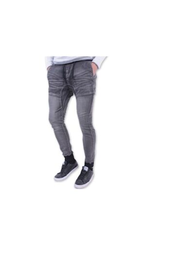 Sky Rebel Men's jeans Sky Rebel, slim fit, gray, size 32