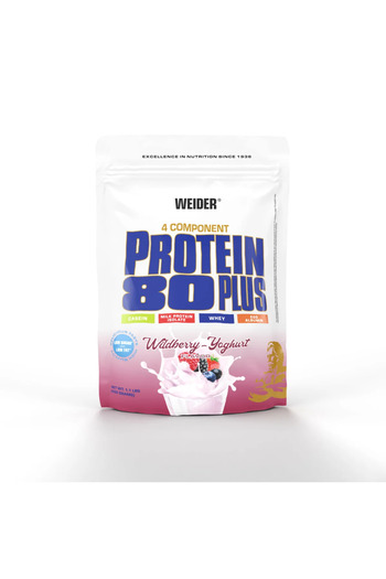 Weider Protein 80+ Protein Concentrate, Wilberry-Yoghurt, 500g