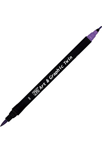 Zig Supertrend Art & Graphic Twin Marker Drawing Pen 6 Violet