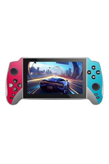 B NEW 2025 X13 5.5 Inch Retro Game Console, Dual Joystick, 10 Emulators, 3000 Classic Games, TV Output