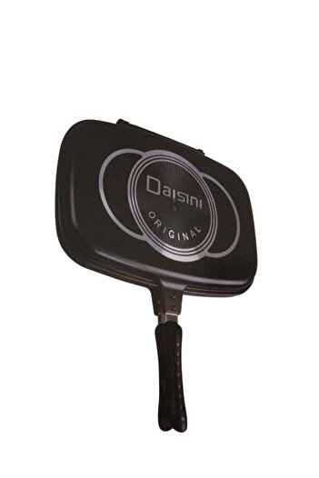 Das Pressure Pan And Grill Double-Sided Non-Stick Black 32 Cm