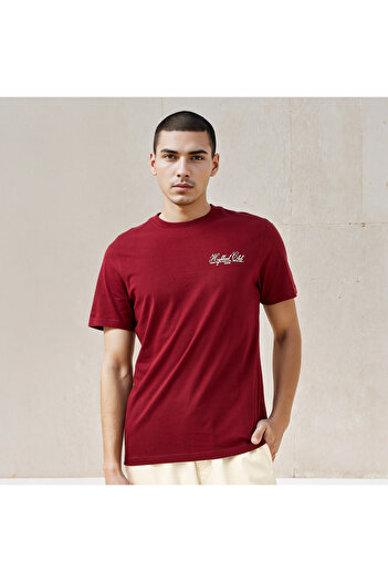 FAV Slogan Print T-shirt