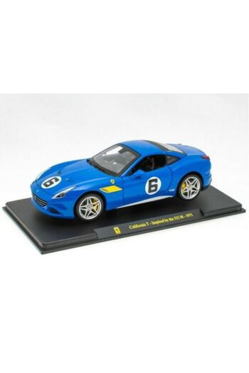 BBURAGO Ferrari California T Inspired by the 512 M 1971 with Plexiglass Display - 1/24