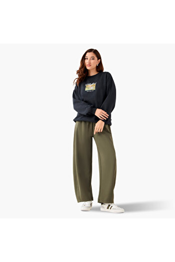 SP Characters Chr L Crewneck Embellished Sweatshirt