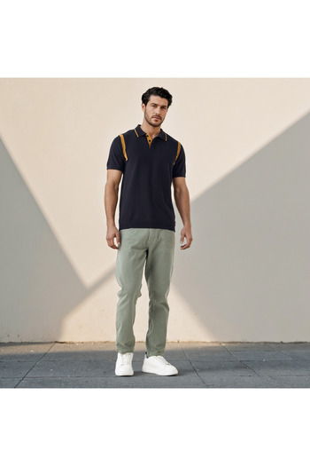 FAV Stripe Placment Knitted Polo