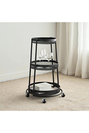 Generic Lewiston 4-Tier Kitchen Trolley