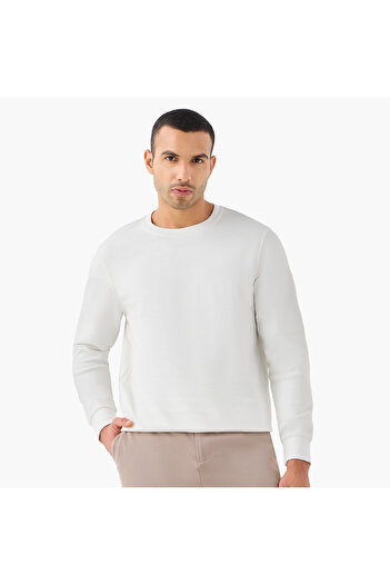 FAV Textured Sweatshirt