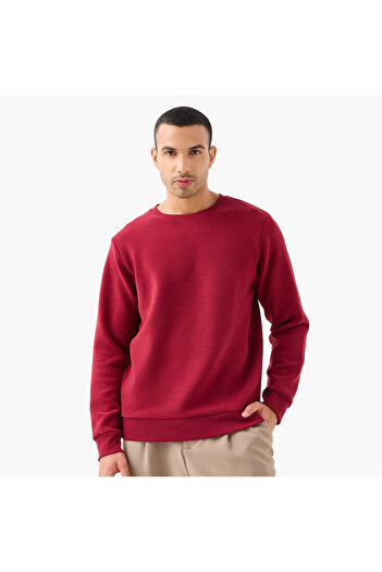 Iconic Textured Sweatshirt