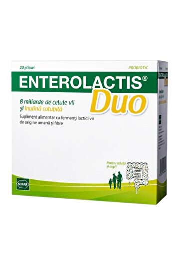 ENTEROLACTIS Duo, 20 sachets