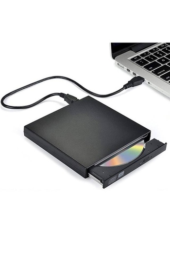 KESNUP Slim external optical drive Black