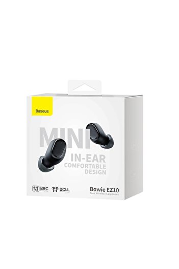 Baseus Bowie EZ10 TWS Bluetooth Wireless Headphones, Black