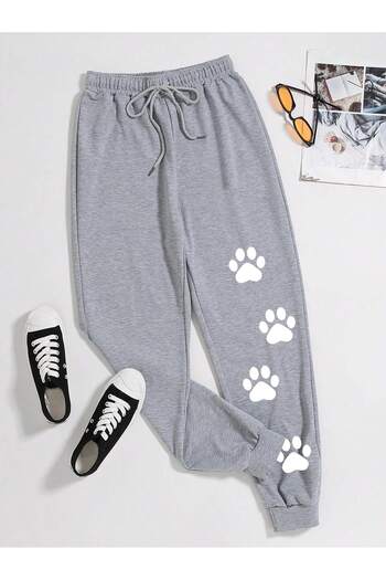 ModaQamar Pati Printed Sweatpants