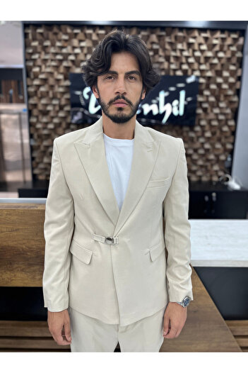 Twenhil Slim Fit Suit Single Button Model