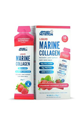 applied nutrition Liquid Marine Collagen, Strawberry & Raspberry,
