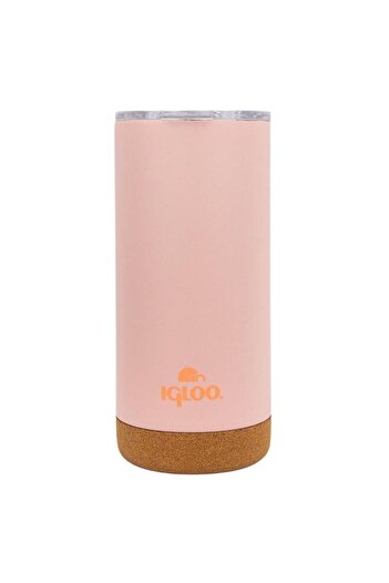 IGLOO Steel Mug Thermos - - Cork - 500ml - Salmon - 205695