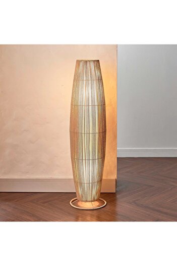 Generic Brynn Paper Rope Floor Lamp - 120 cm
