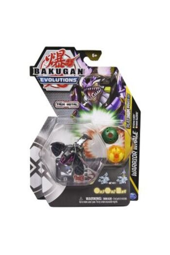 Mercaton BAKUGAN PLATINUM POWERUP S4 WARRIOR WHALE NANO FURY AND NANO SLEDGE