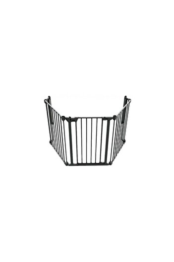 Noma Modular Safety Gate with 3 Panels, Black Metal, N93491