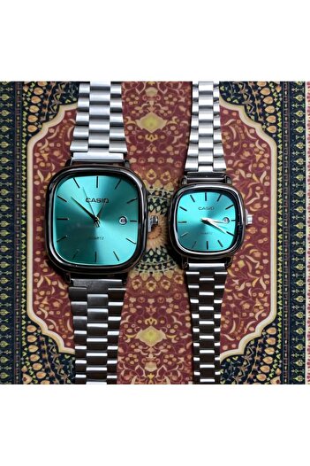 Casio Men's and women's watch set