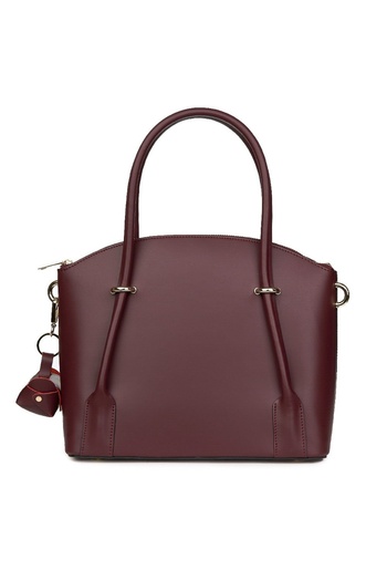 myOwn Women's genuine leather bag Gabriella, bordeaux