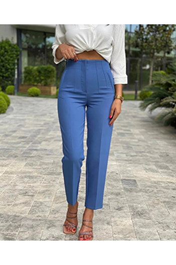 KAROL Flatolu Pants - Indigo