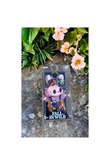 POPMAT Labubu Fall In Wind Keychain, POPMART, Plush Character, Multicolor, 10x15cm