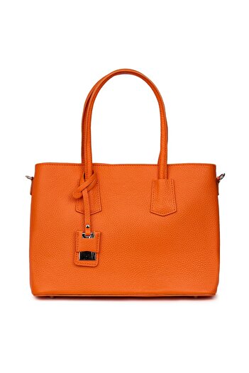 myOwn Valentina orange genuine leather women's bag
