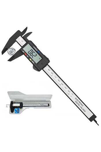 Mirfa Digital Caliper 0-6 Inch Calipers Measuring Tool Electronic Micrometer Caliper with Large LCD
